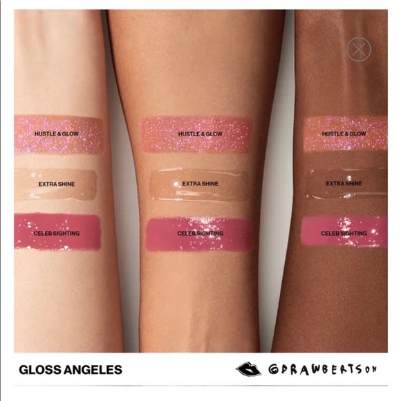 🎉HOST PICK🎉 NWT* Smashbox Trio GiftBox Set *GLOSS ANGELES* 3 Full Size Glosses - Picture 5 of 9